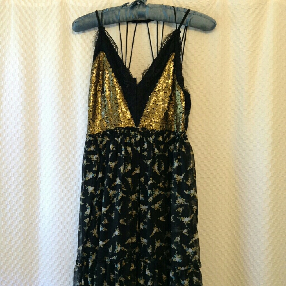 ANTHROPOLOGIE LAKSHMI MAXI DRESS RANNA GILL - Picture 2 of 8